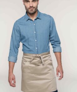 GREMBIULE IN POLICOTONE MEZZA LUNGHEZZA