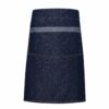 Denim Contrast Waist Apron