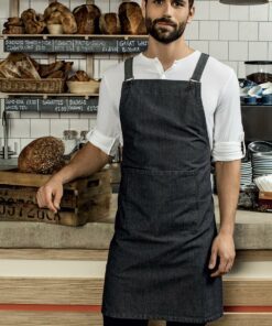 Cross Back "Barista" Bib Apron