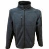 Felpa in Maglia (knitted fleece) con Inserti in Tessuto Elasticizzato Man