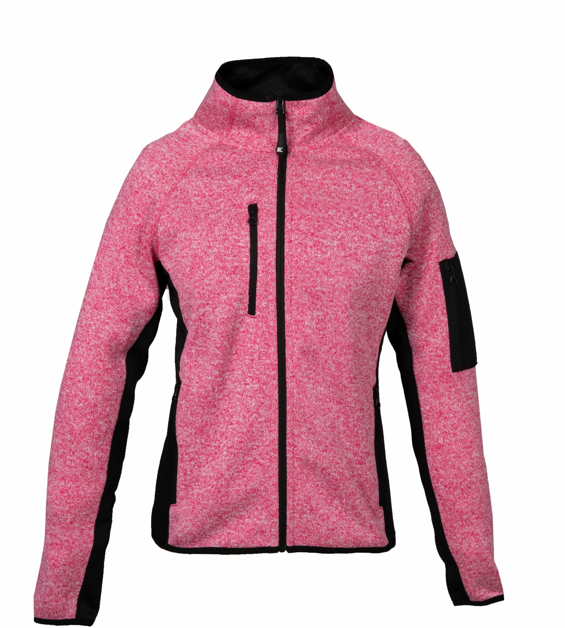 Felpa in Maglia (knitted fleece) con Inserti in Tessuto Elasticizzato Woman