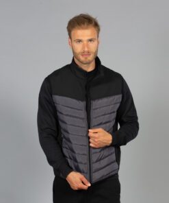 Gilet in Tessuto Ibrido Man