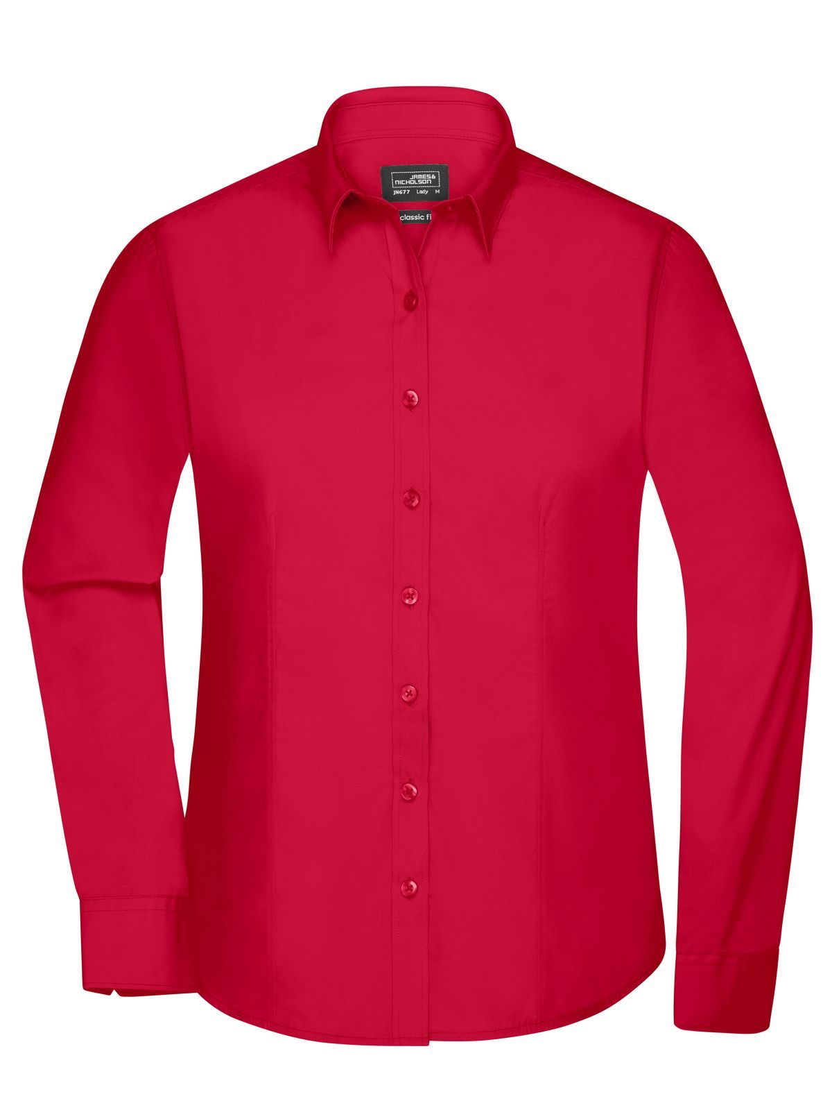 Women Shirt Longsleeve Poplin