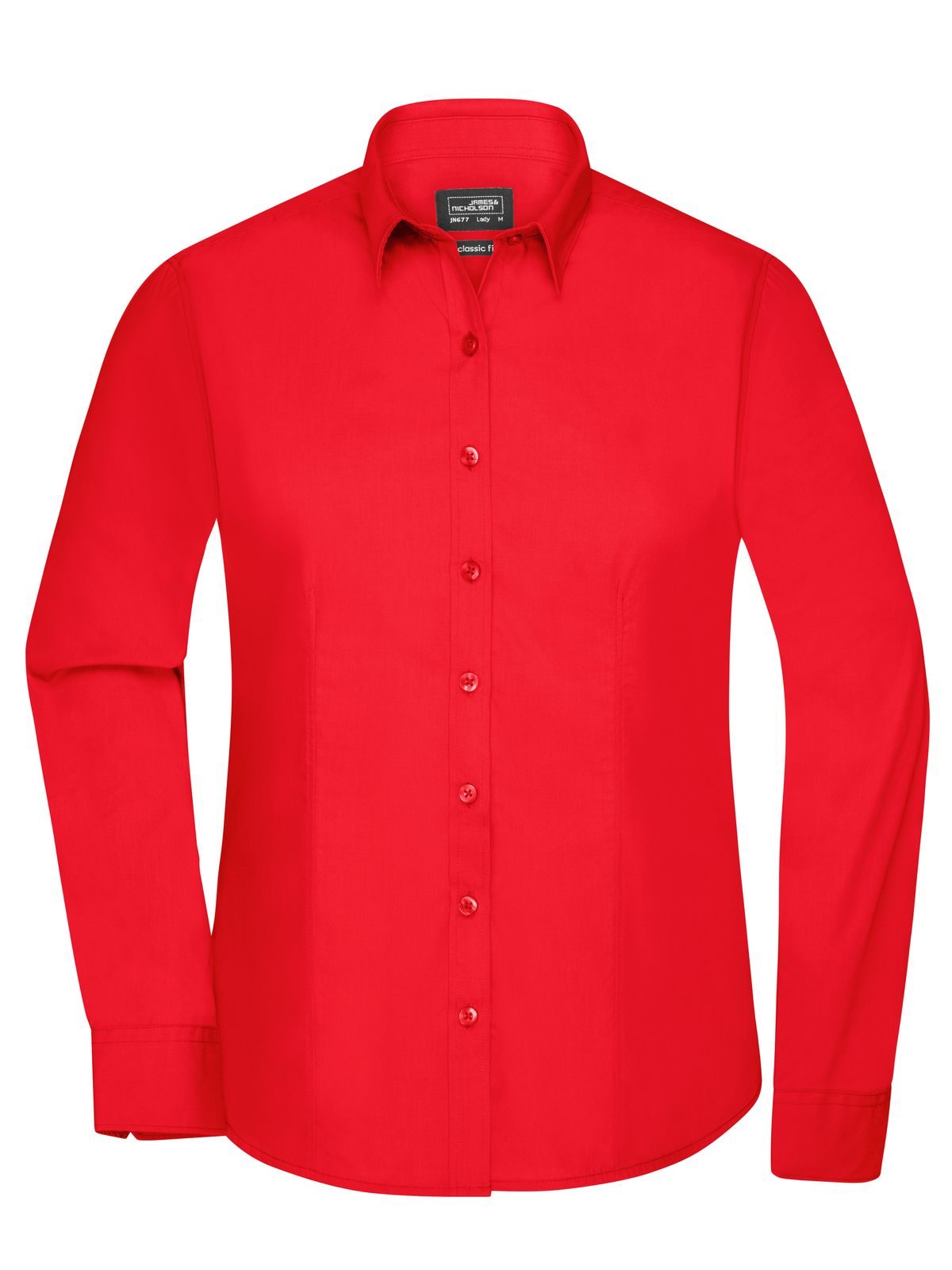 Women Shirt Longsleeve Poplin