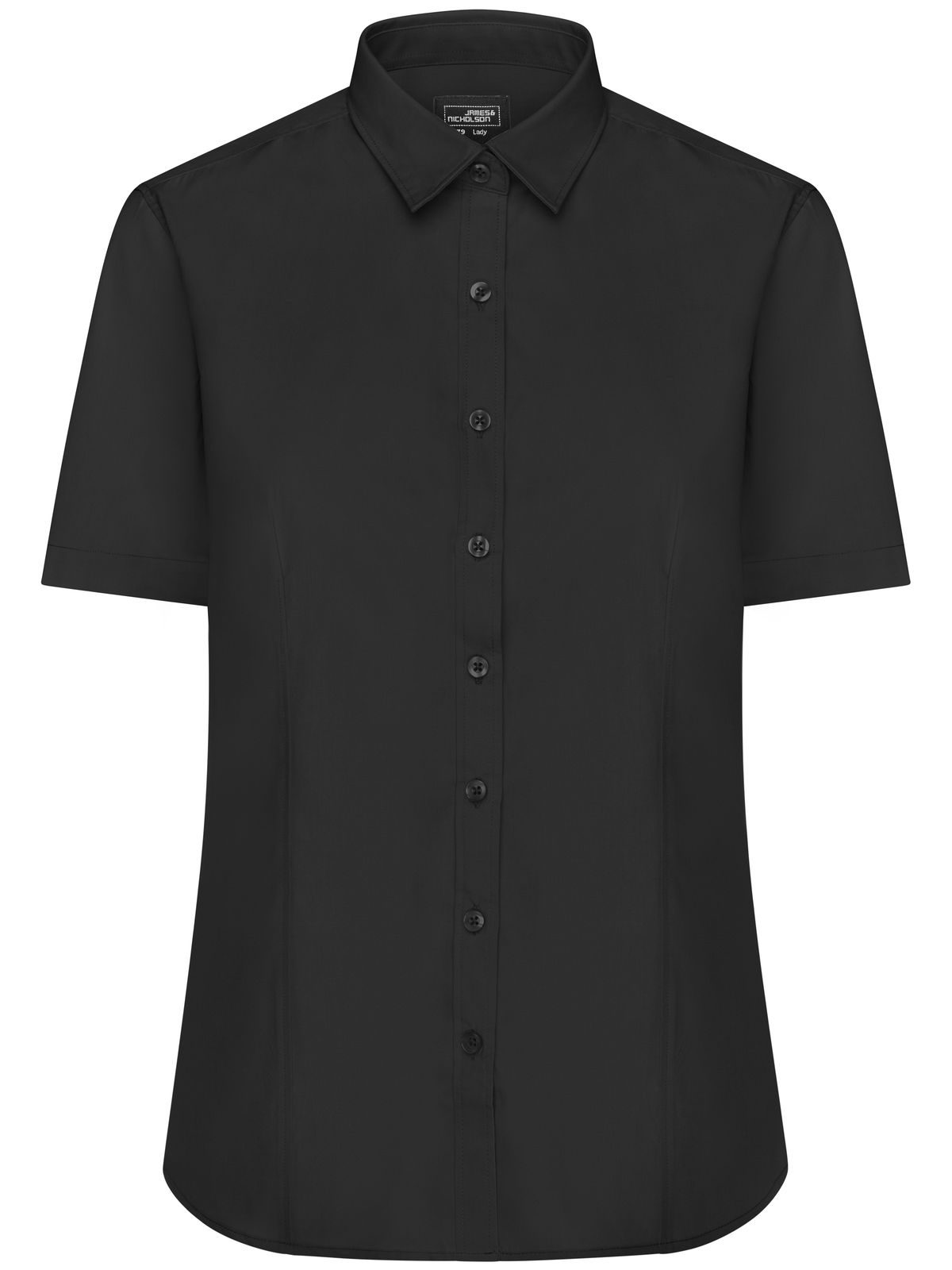 Women Shirt Shortsleeve Poplin