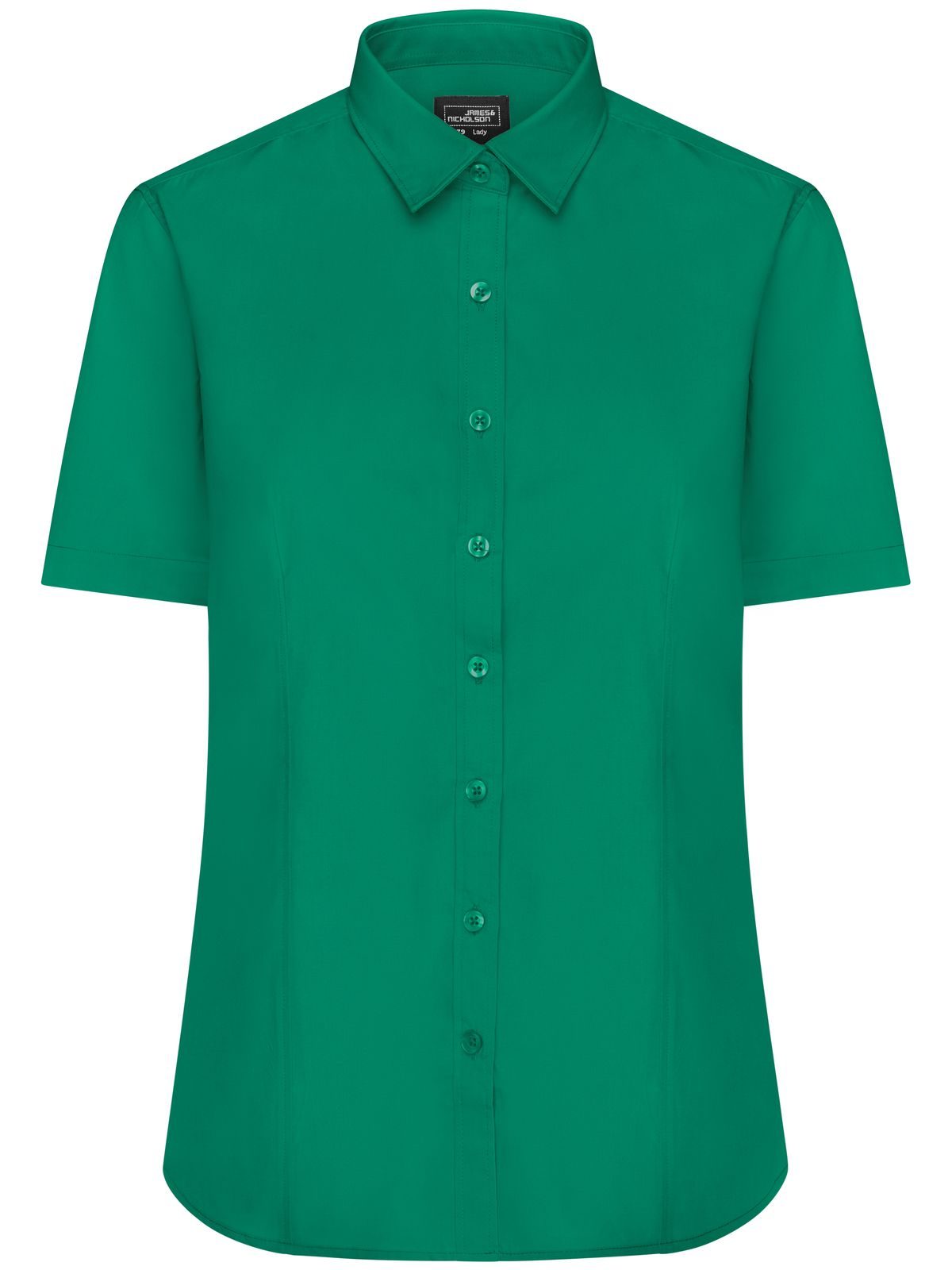 Women Shirt Shortsleeve Poplin