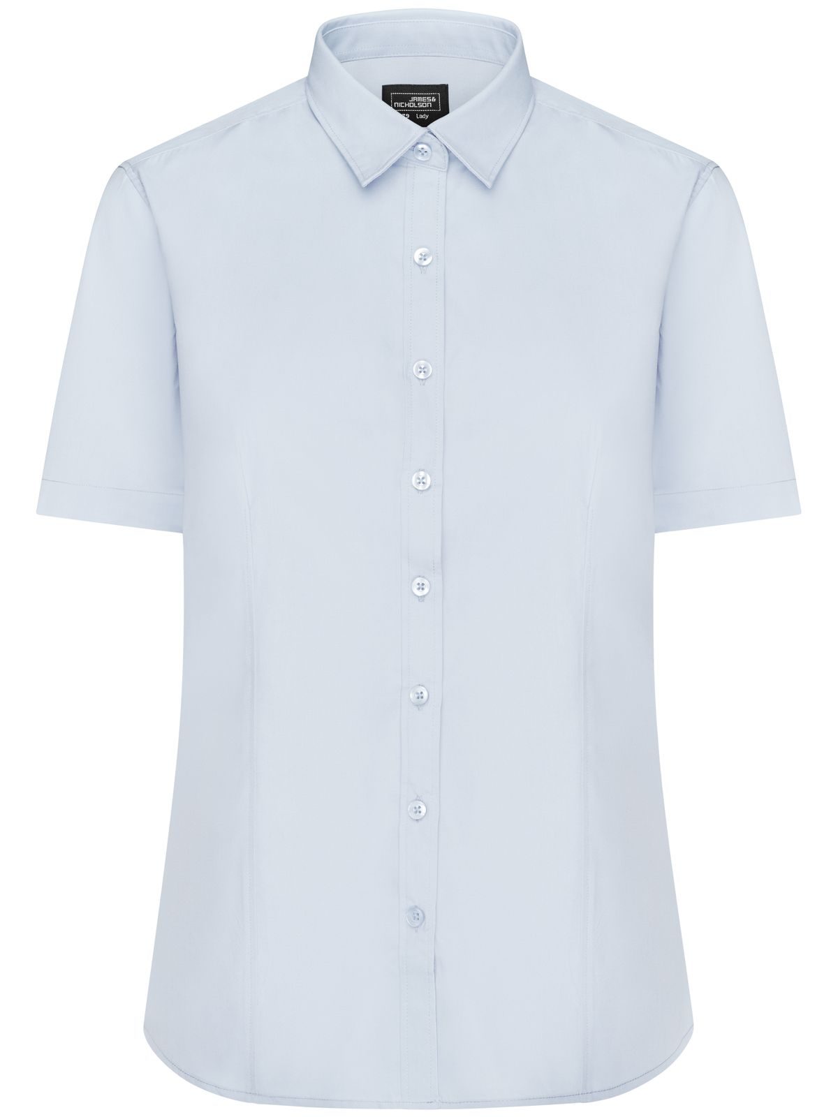 Women Shirt Shortsleeve Poplin