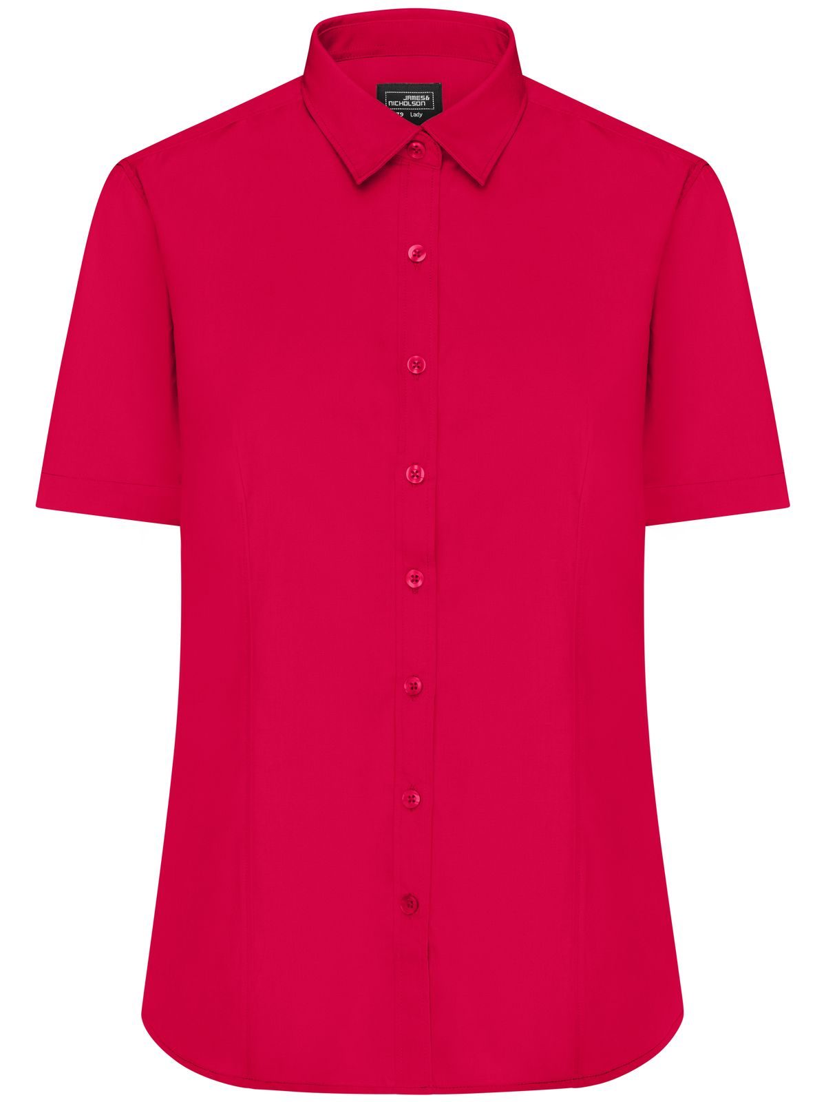 Women Shirt Shortsleeve Poplin