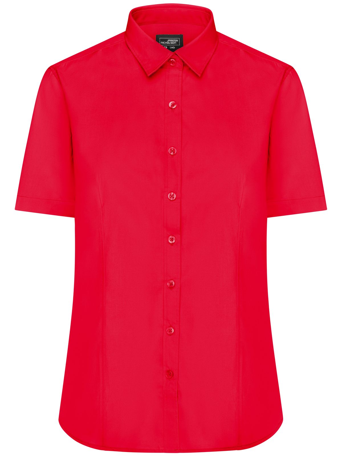Women Shirt Shortsleeve Poplin
