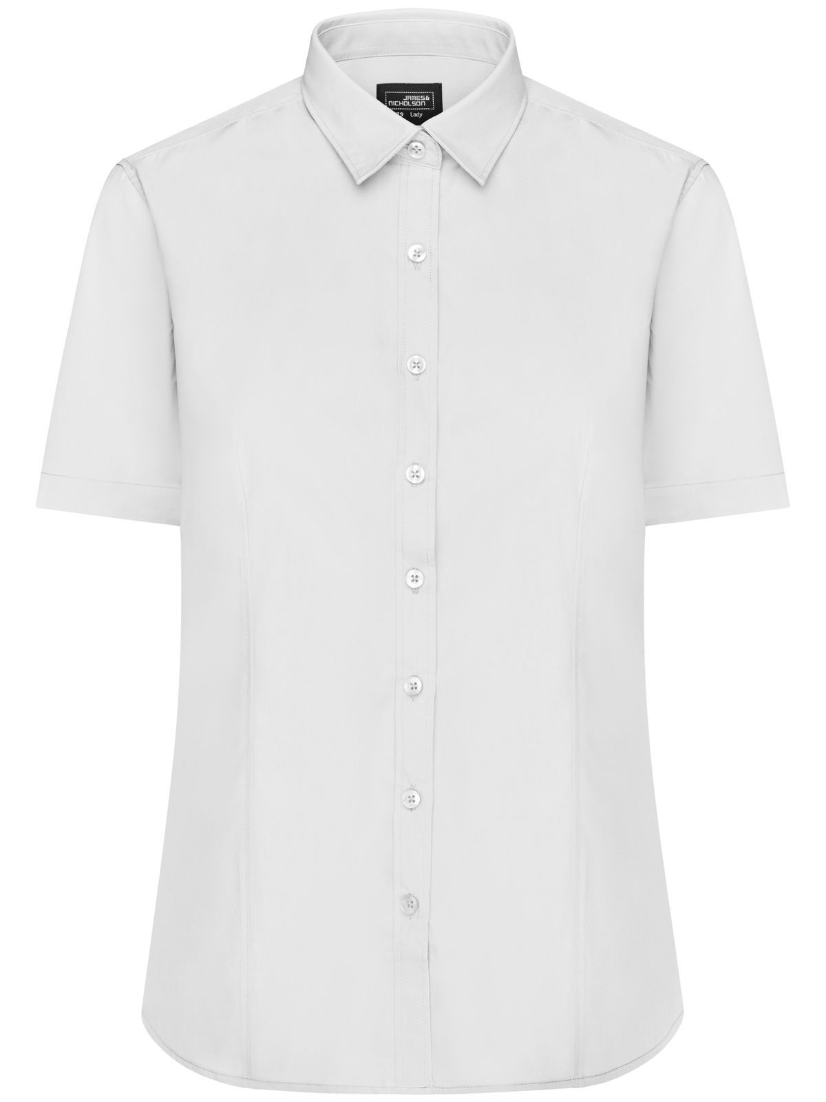 Women Shirt Shortsleeve Poplin