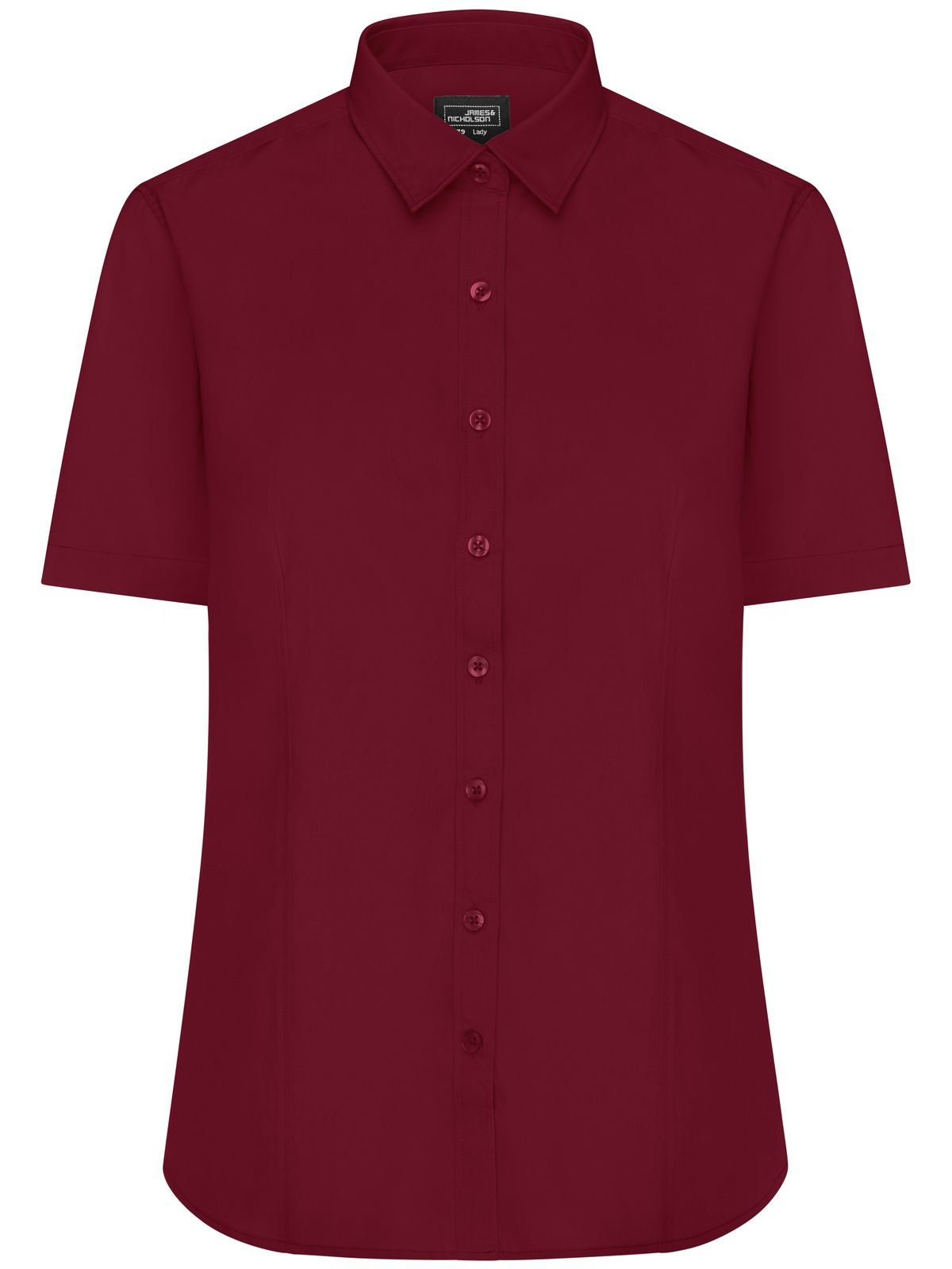 Women Shirt Shortsleeve Poplin