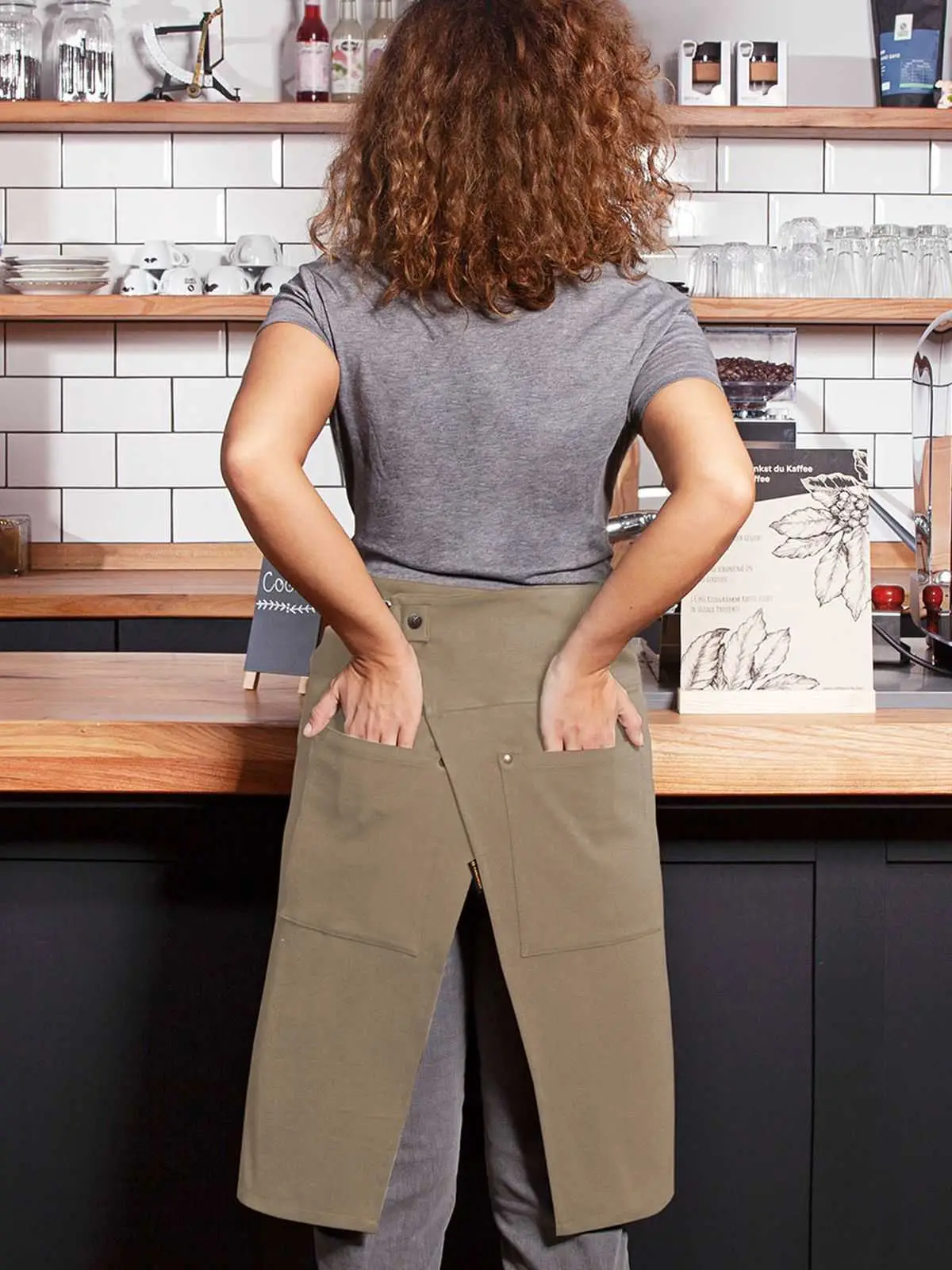 Waist-Apron Green Generation Made of Recycled Plastic