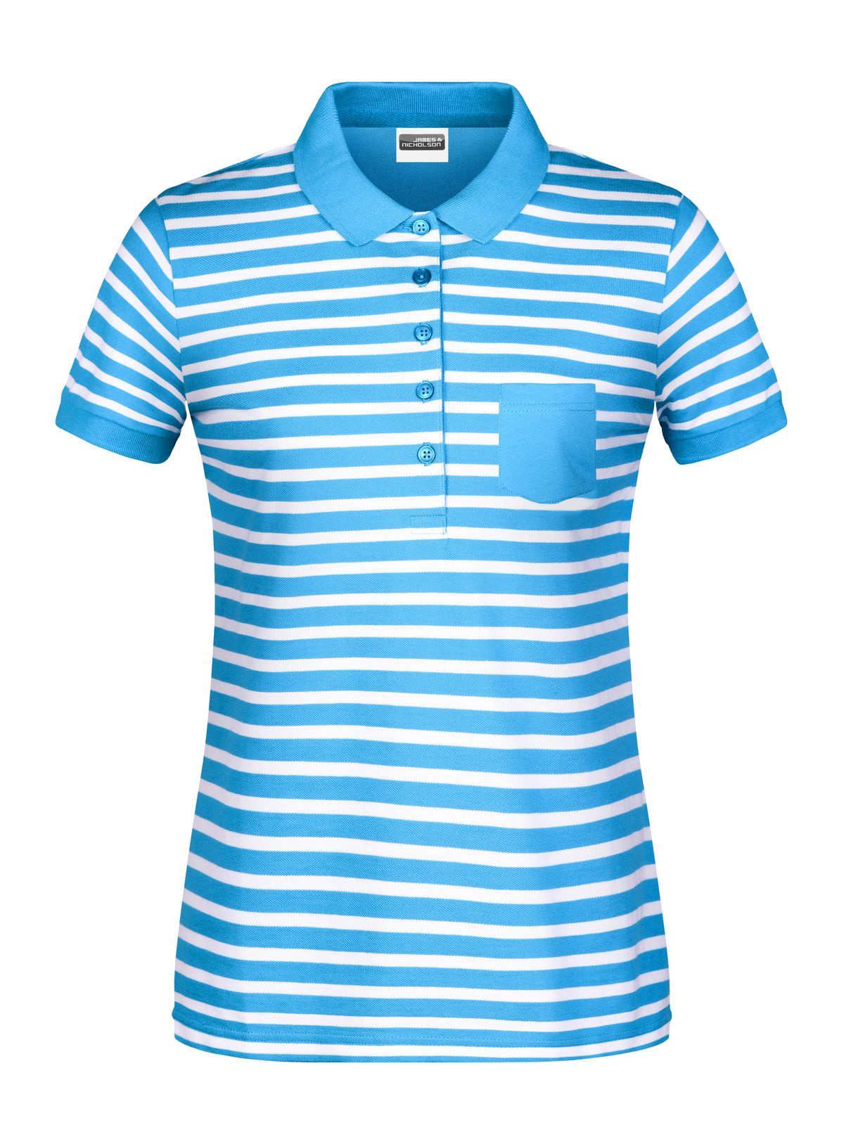 Women Polo Striped