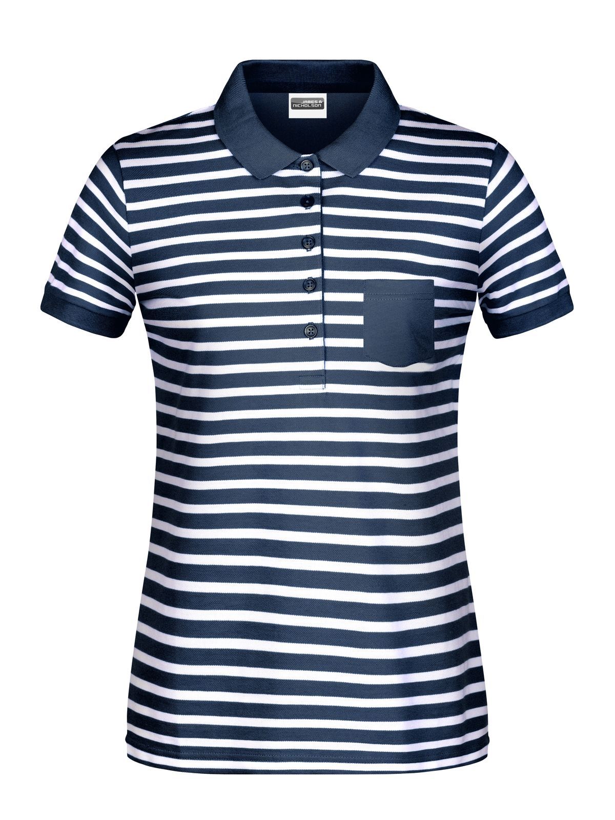 Women Polo Striped