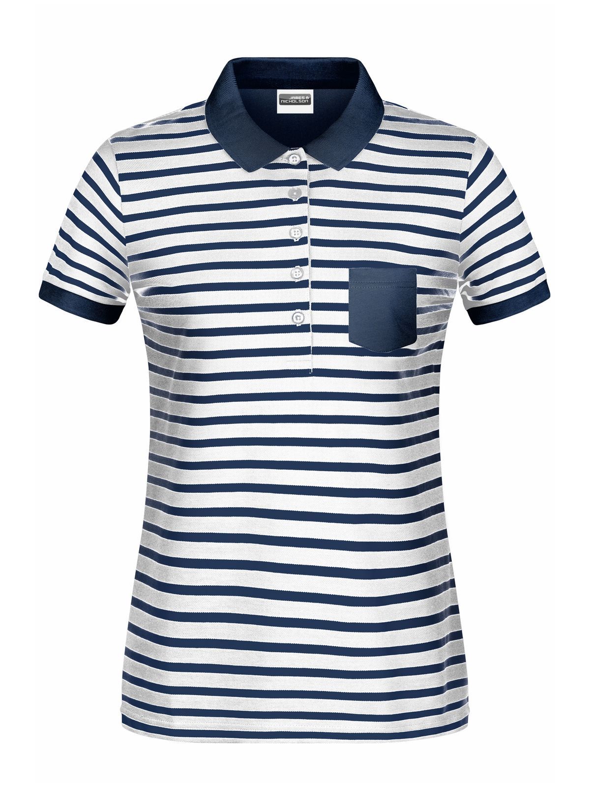 Women Polo Striped