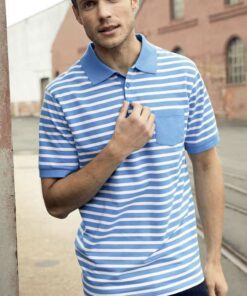 Men Polo Striped
