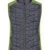 Women Knitted Hybrid Vest