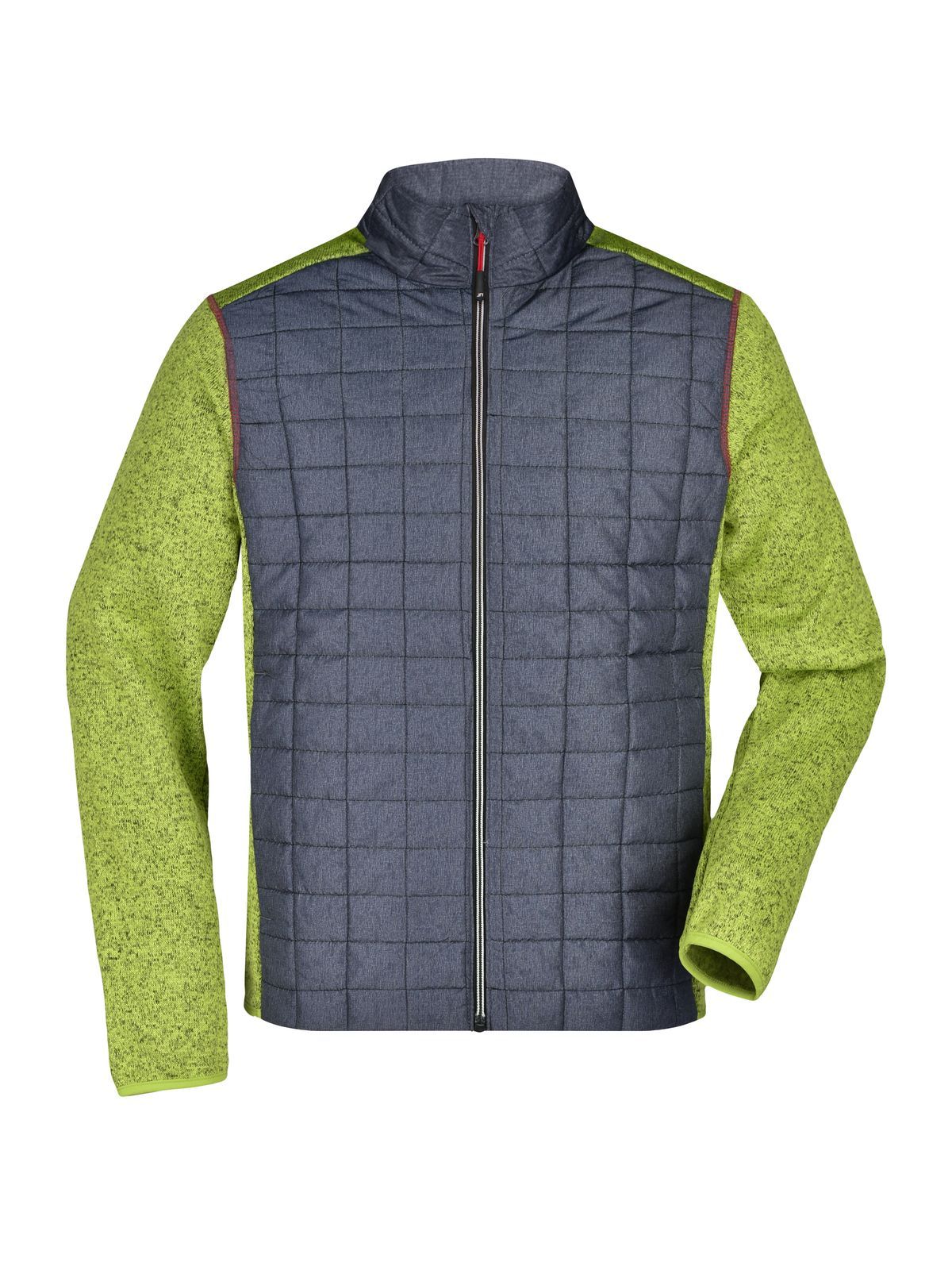 Men Knitted Hybrid Jacket Without Cap