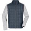 Men Knitted Hybrid Jacket Without Cap