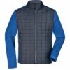 Men Knitted Hybrid Jacket Without Cap