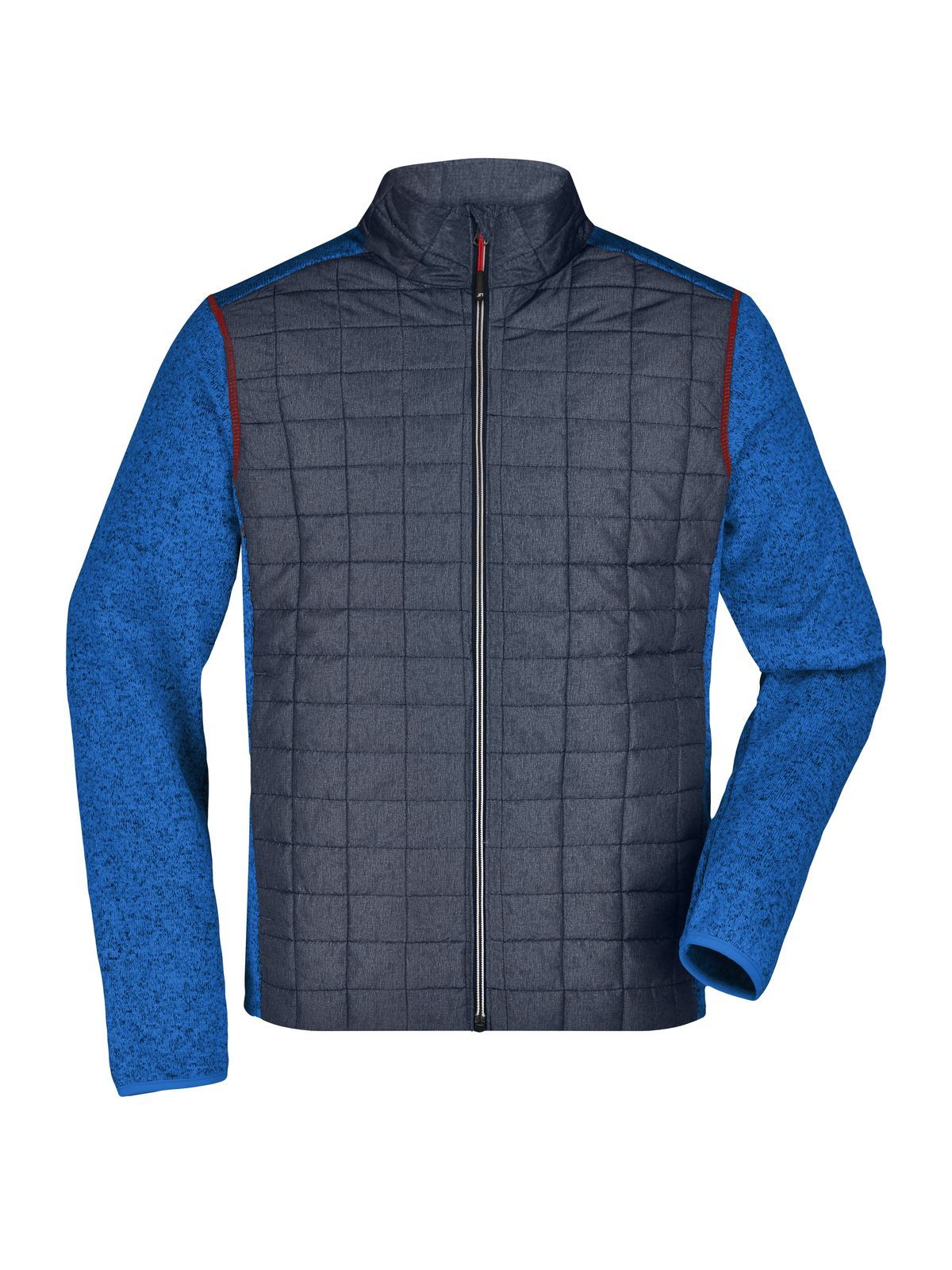 Men Knitted Hybrid Jacket Without Cap