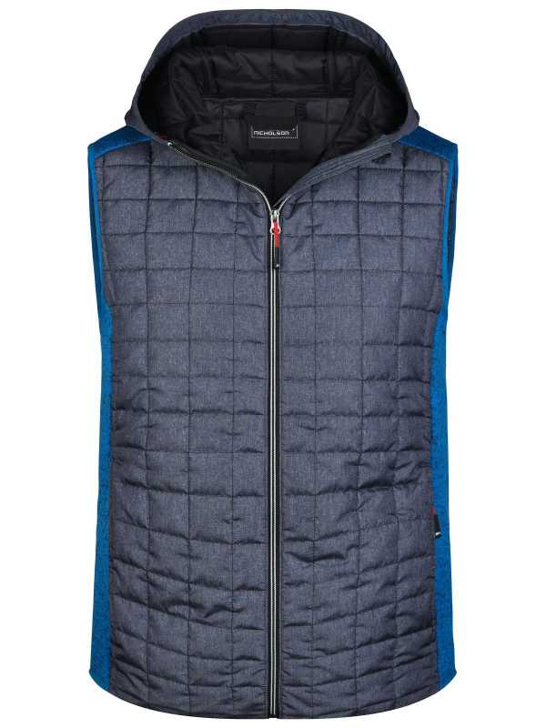 Men Knitted Hybrid Vest
