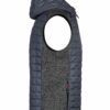 Men Knitted Hybrid Vest