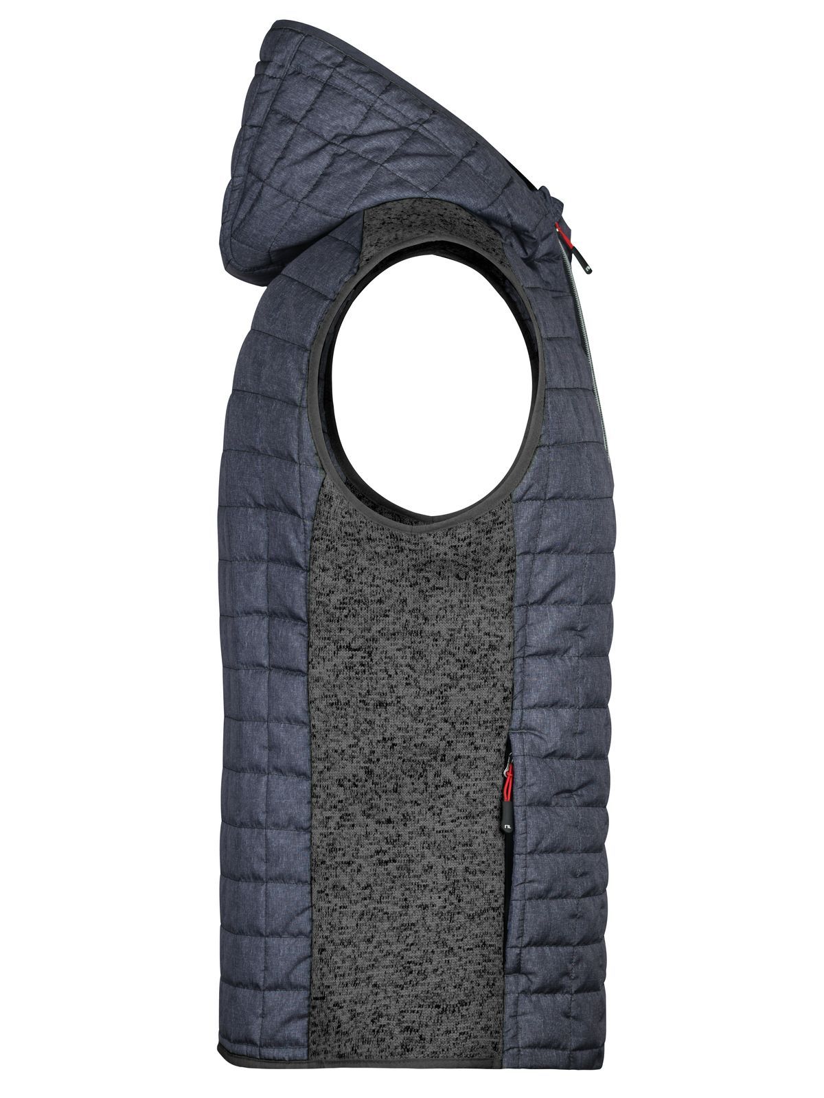 Men Knitted Hybrid Vest