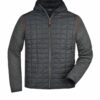 Men knitted Hybrid Jacket