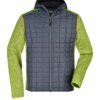 Men knitted Hybrid Jacket