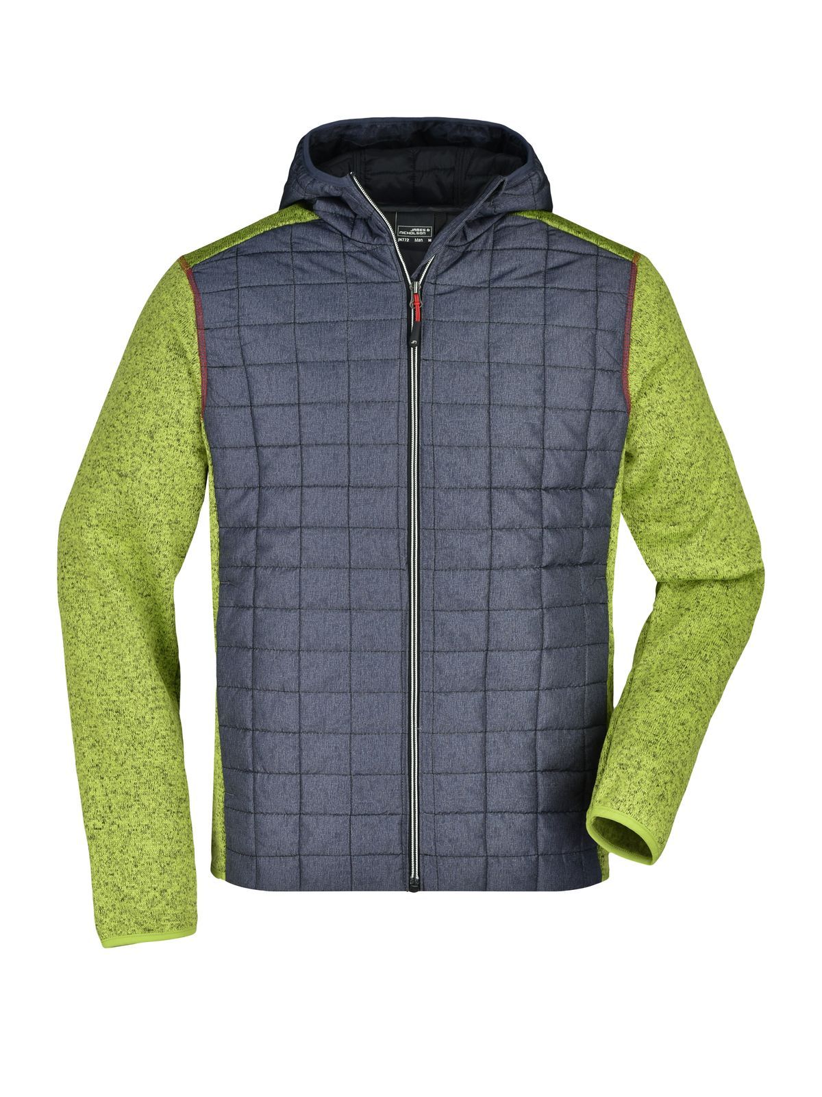 Men knitted Hybrid Jacket