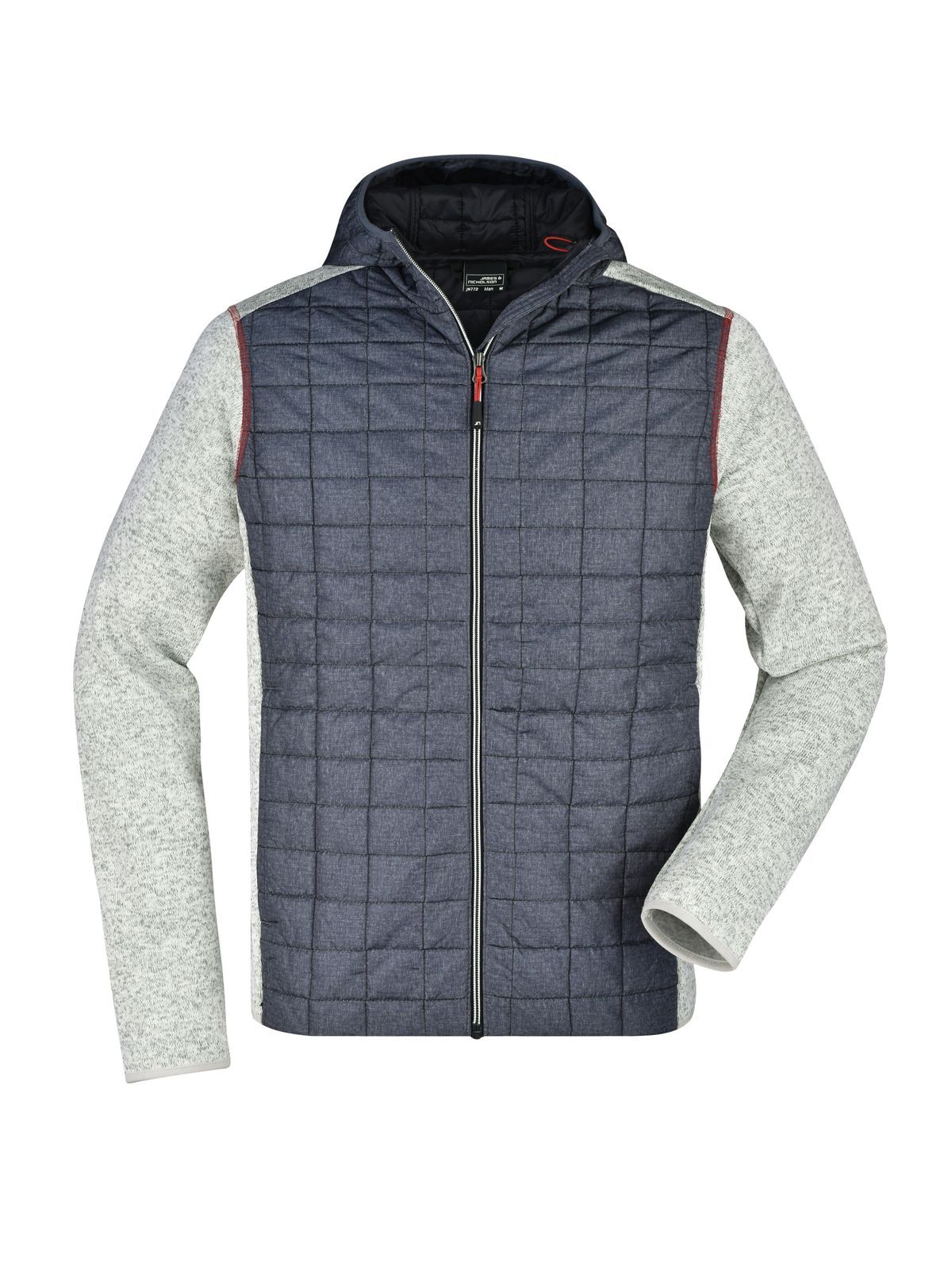 Men knitted Hybrid Jacket