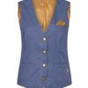 Women Waistcoat Jeans-Style