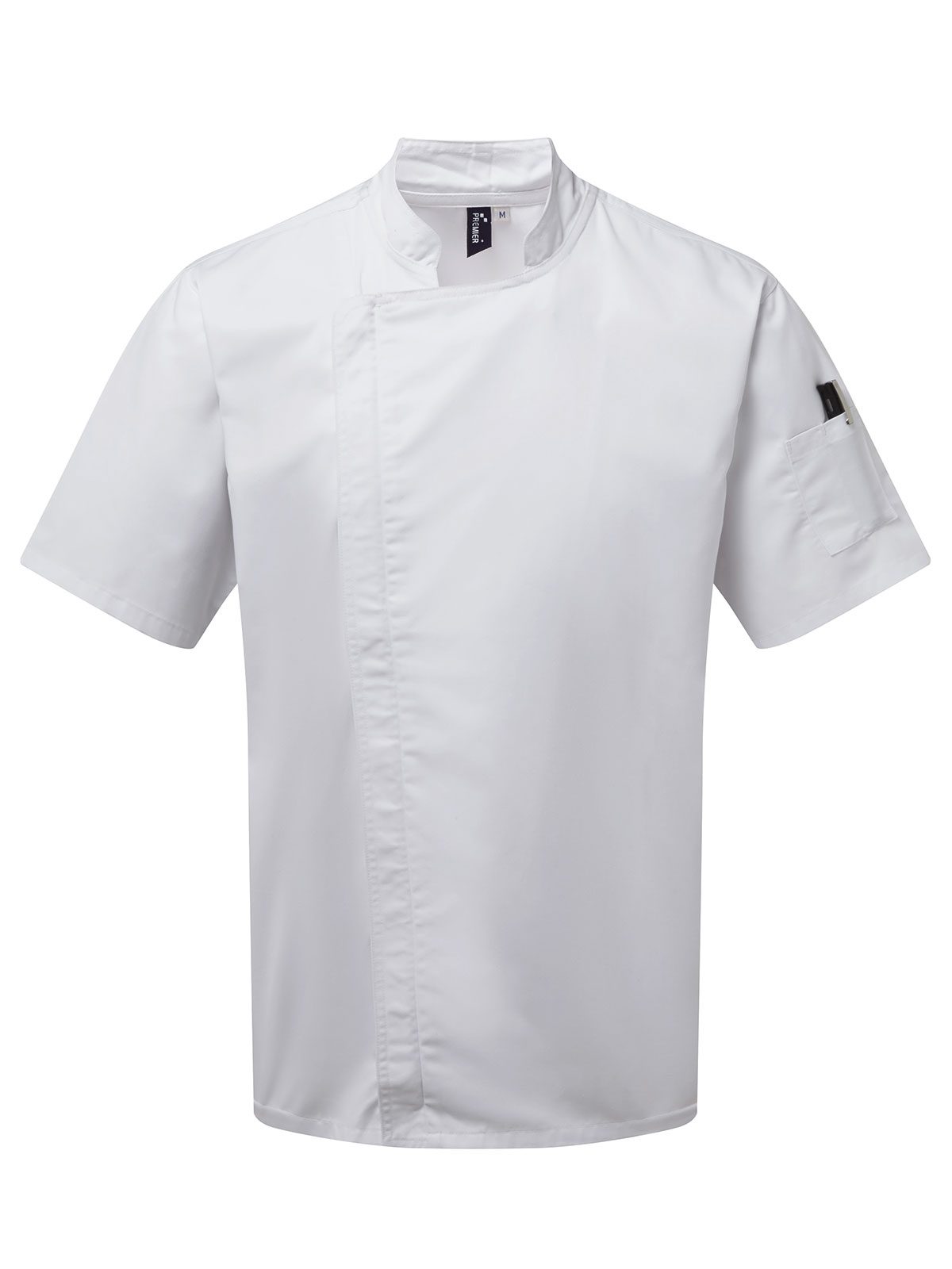 Chef's Zip-Close Short Sleeve Jacket