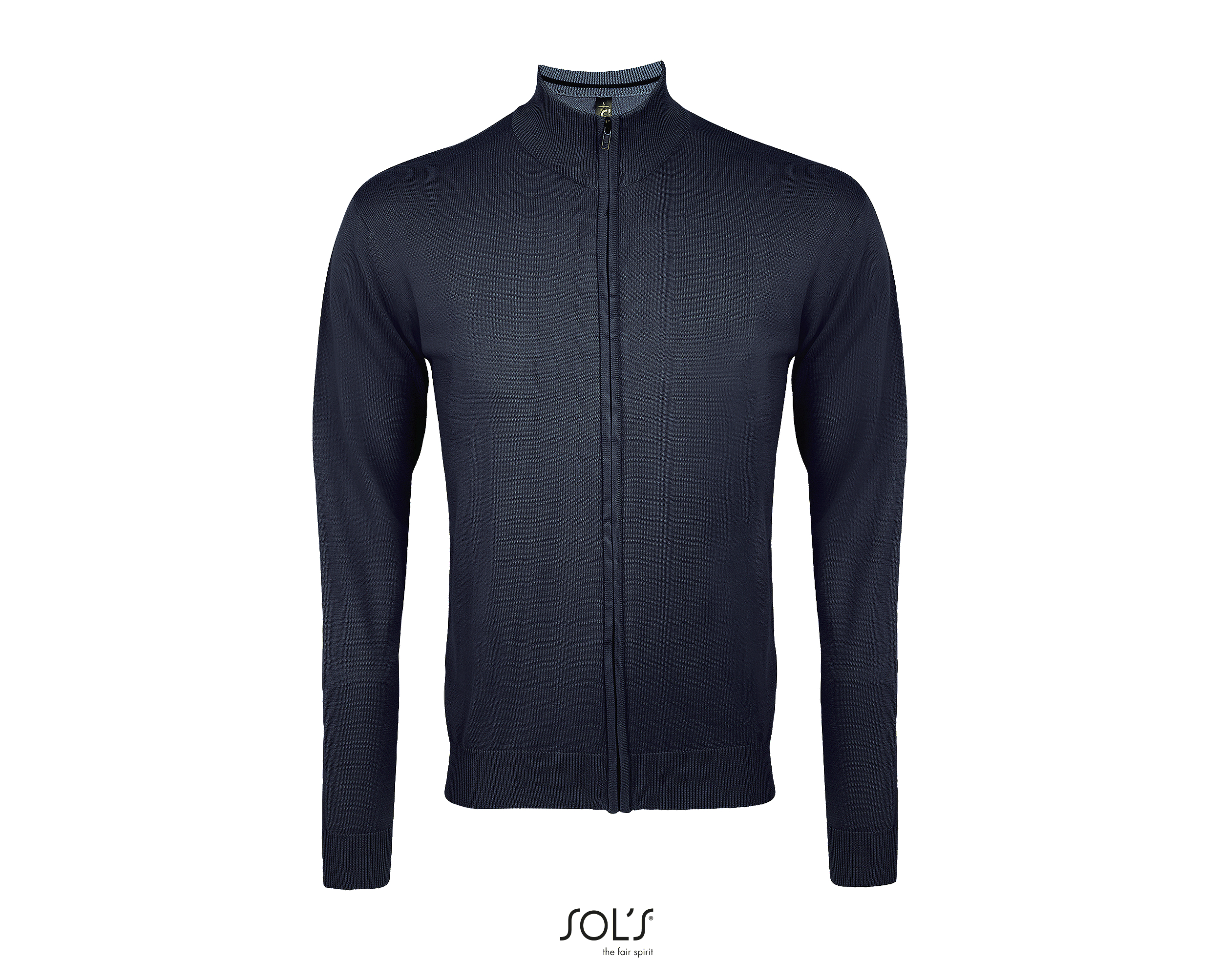 Cardigan Uomo Con Zip