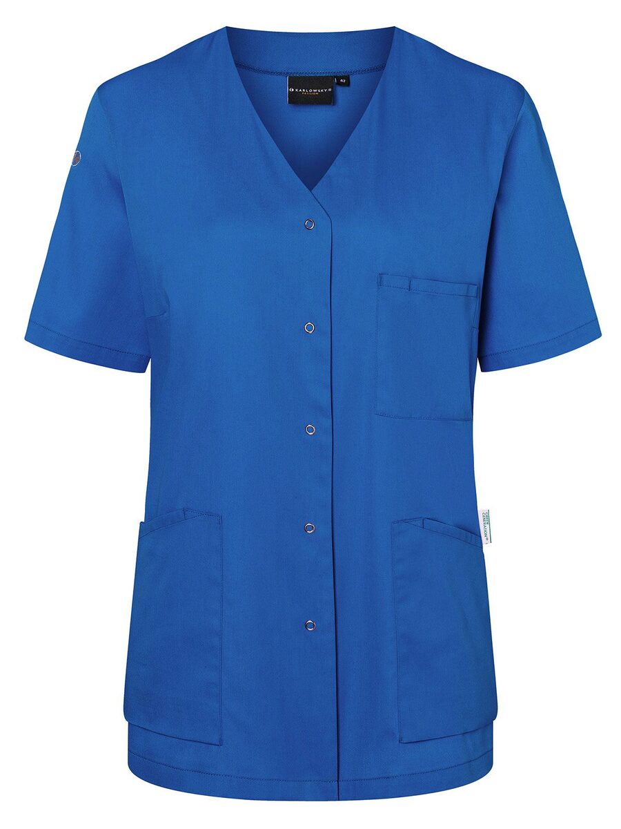 Ladies Work Smock With Press Studs - Essential
