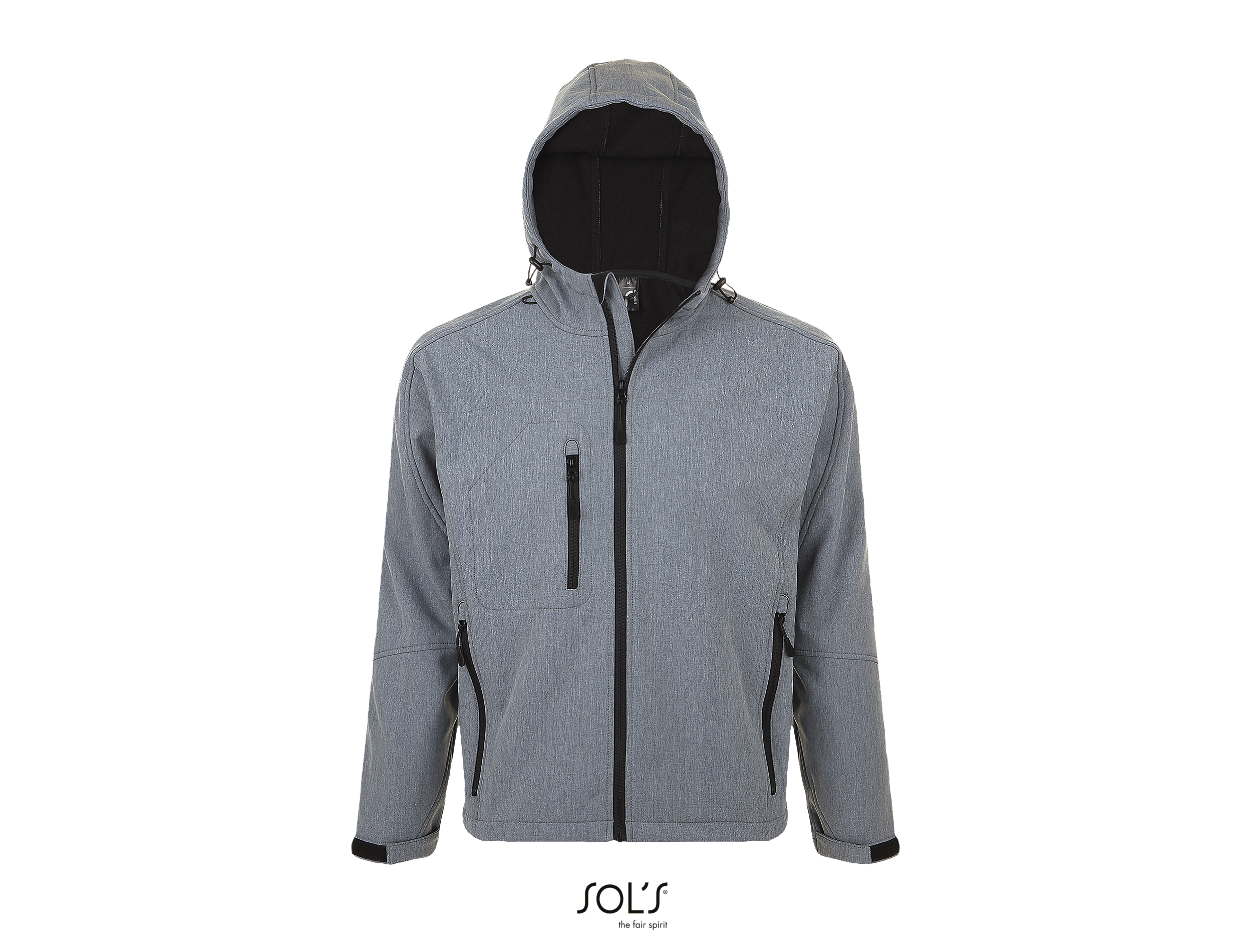 Giacca Uomo Softshell Con Cappuccio