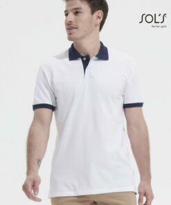 Polo Unisex Finiture A Contrasto