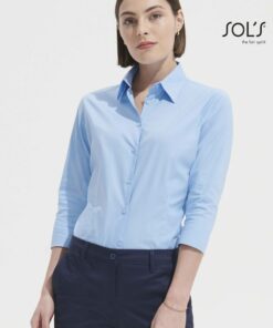 Camicia Donna Stretch Manica 3/4