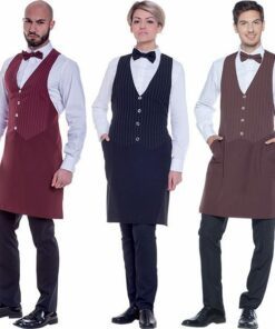 Grembiule gessato unisex