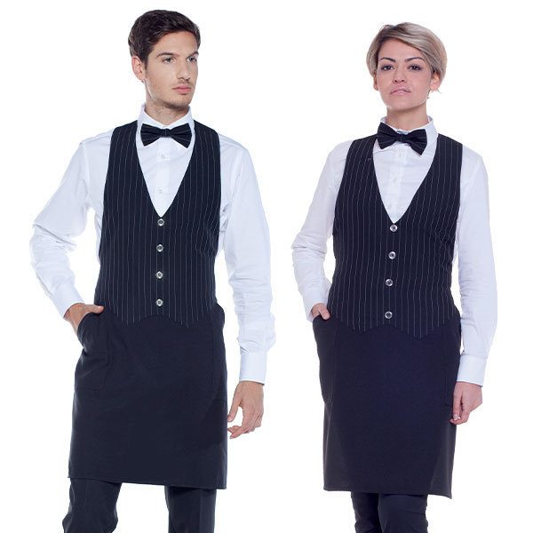 Grembiule gessato unisex