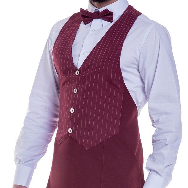 Grembiule gessato unisex