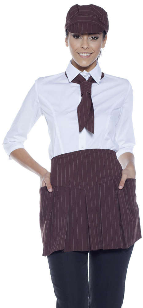 Grembiulino donna gessato