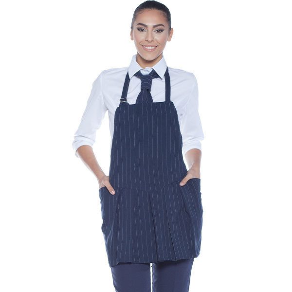 Grembiule gessato donna