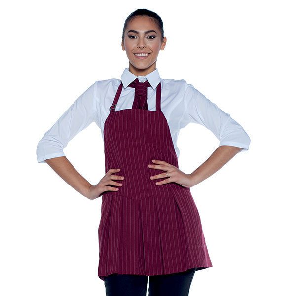 Grembiule gessato donna