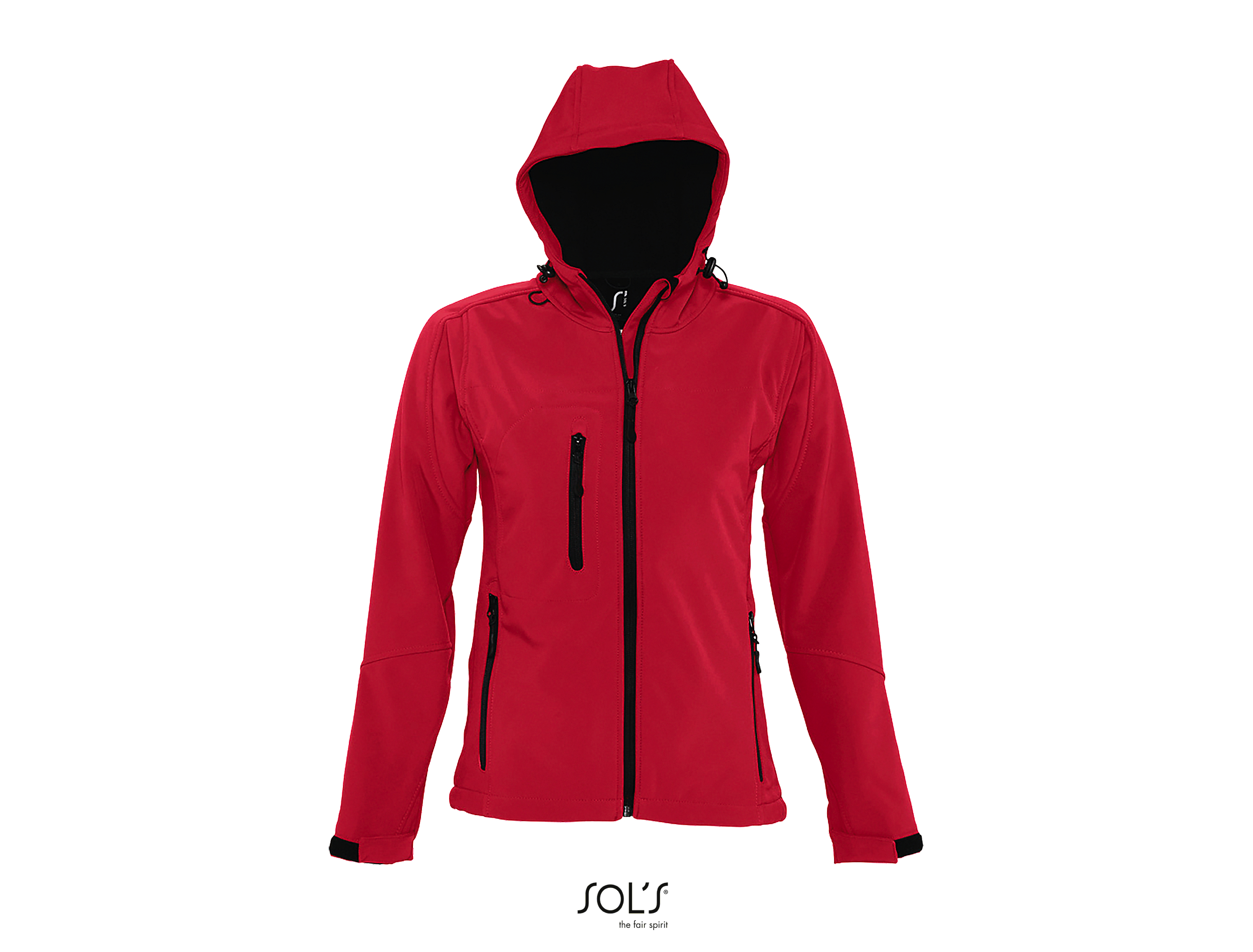 Giacca Donna Softshell Con Cappuccio