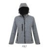 Giacca Donna Softshell Con Cappuccio