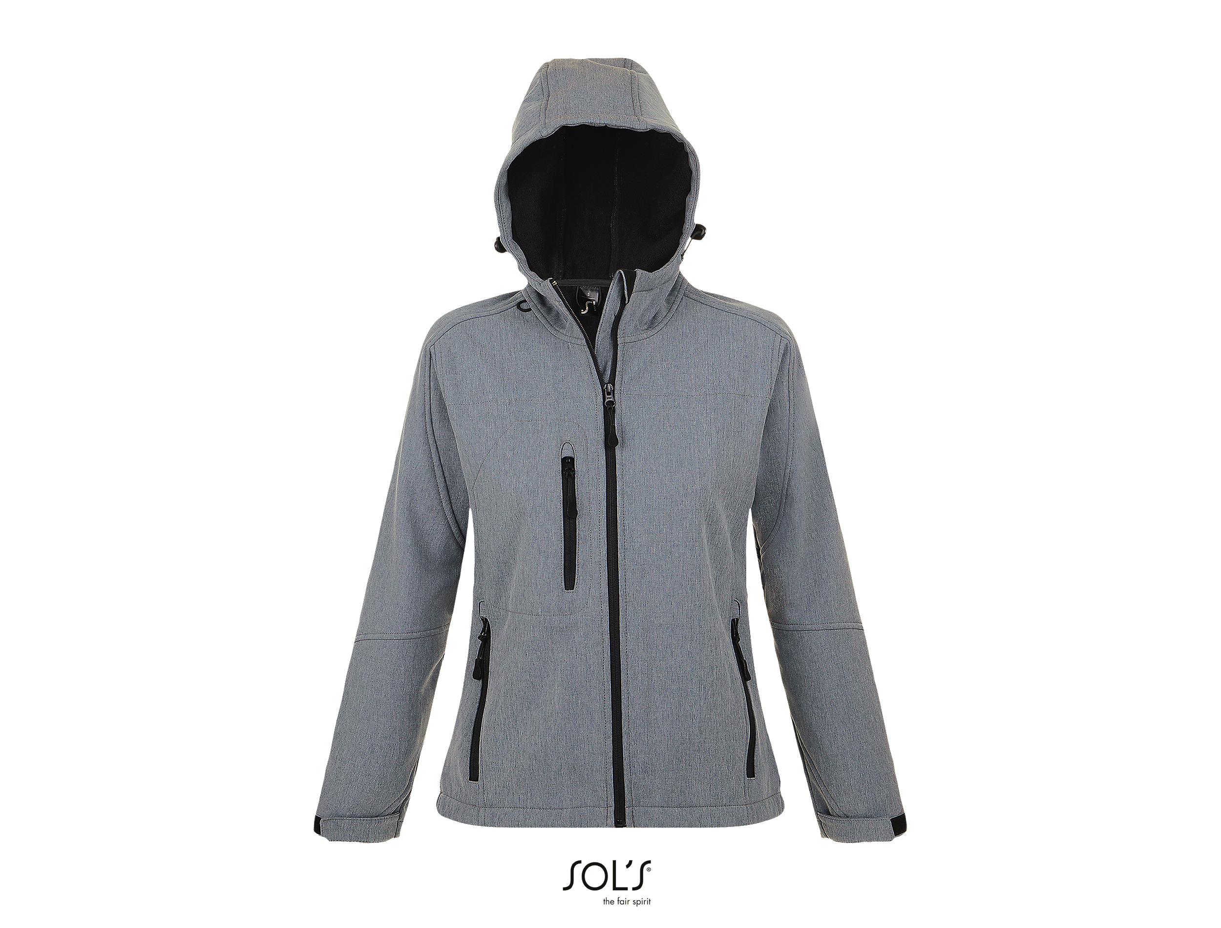 Giacca Donna Softshell Con Cappuccio