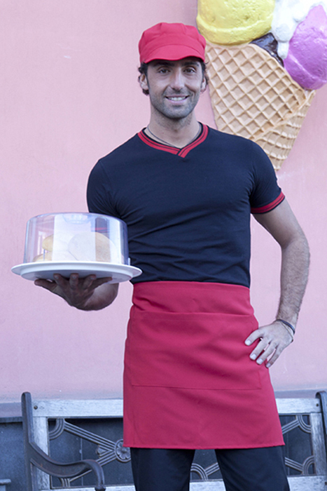 Grembiule corto unisex