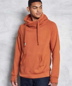 Cross Neck Hoodie